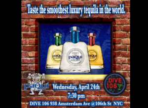 PaQui Tequila Tasting at Dive106